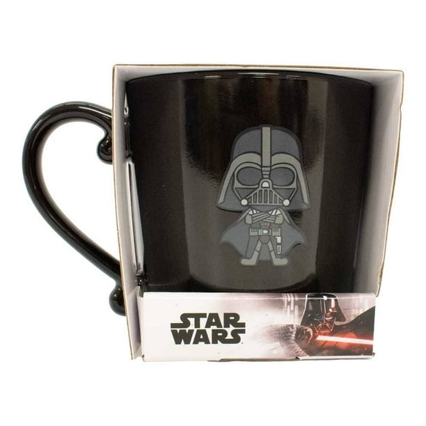 Taza Disney de Porcelana Diseño Darth Vader 590 ml Varios Modelos Multicolor 1 Pieza