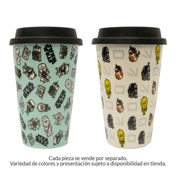 Taza Star Wars Tapa Varios Modelos 1 Pieza