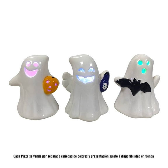 Lámpara Led Prichos 6.5x6.5x8 cm Cerámica Varios Modelos 1 Pieza