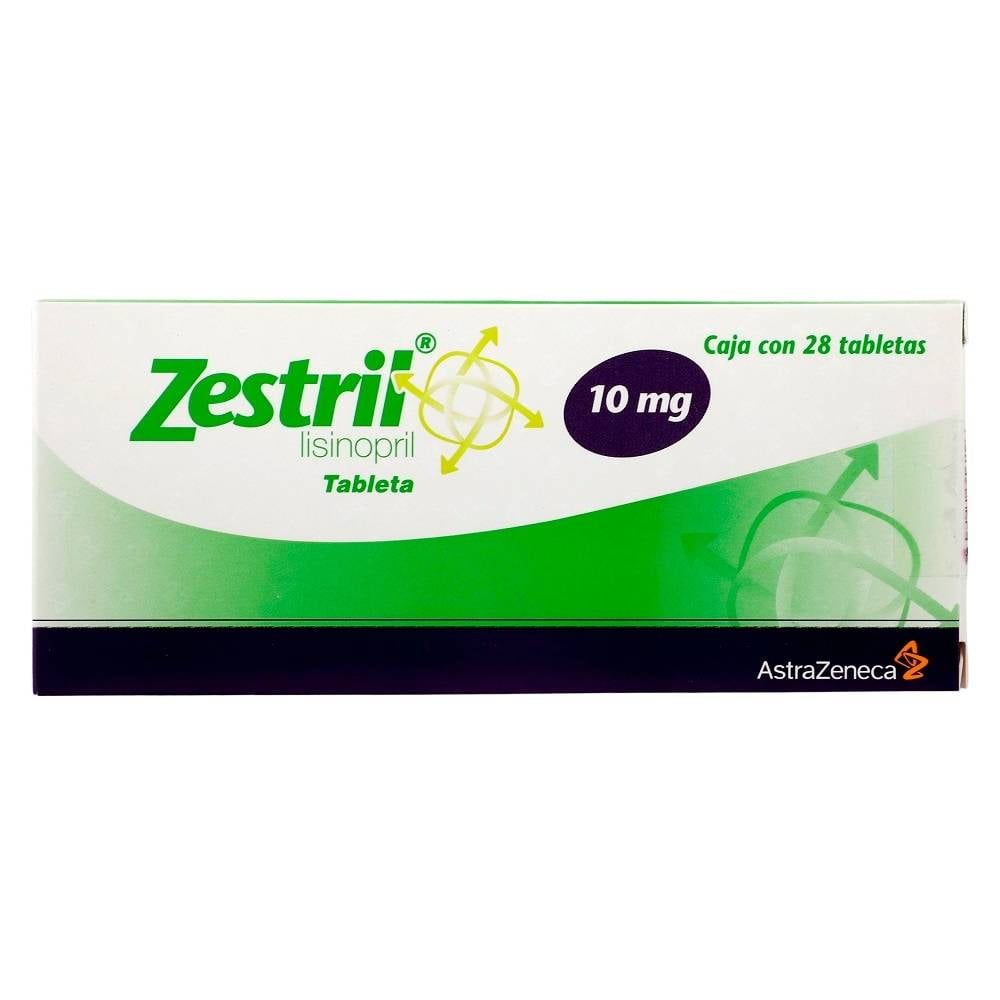 Zestril Lisinopril 10 mg 28 tabletas || Bodega Aurrera Despensa a tu Casa