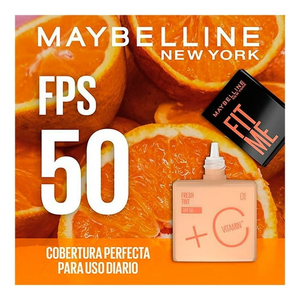 Comprar Base De Maquillaje Maybelline Ny Fit Me Fresh Tint Spf50 07 - 30ml