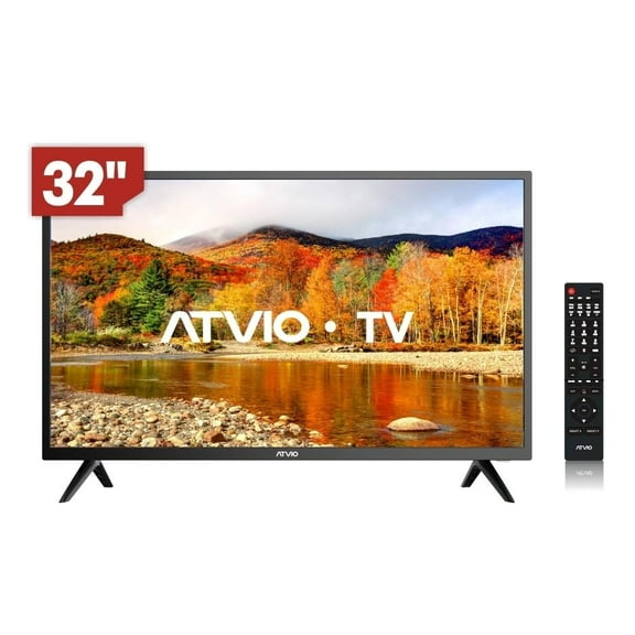 TV Atvio 32 Pulgadas HD TV Básica 32D1-FATSC