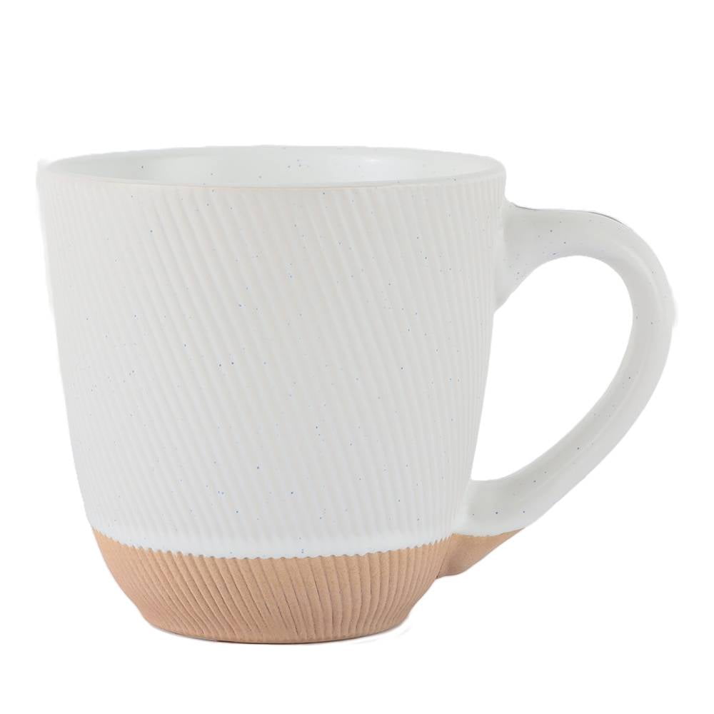 TAZA DE CAFÉ TÉRMICA CON ASA (BLANCO/300 ML) — MUMUSO