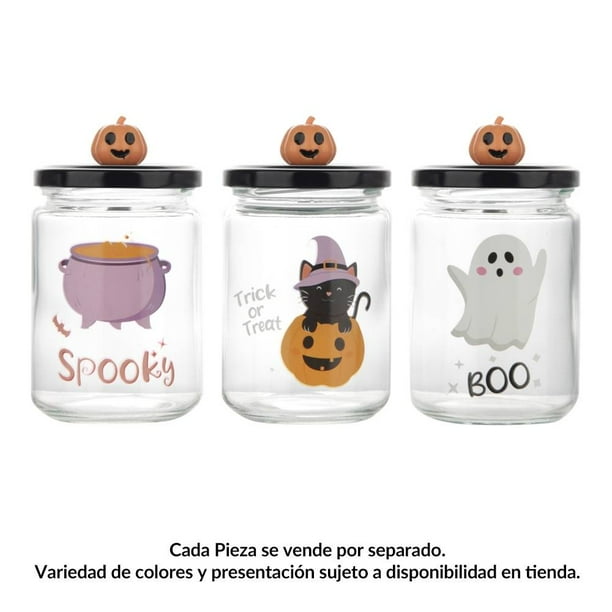 Tarro de Cristal Prichos Halloween 350 ml Varios Modelos 1 Pieza