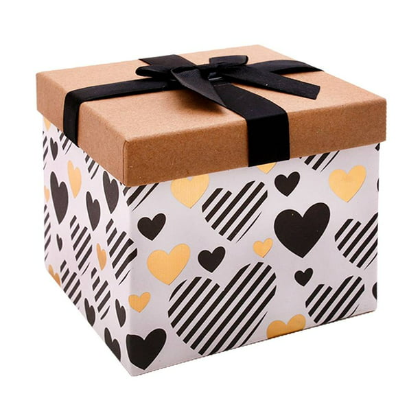 Caja sorpresa de regalo dulce para fiesta de cumpleaños de boda, cajas de  embalaje de recuerdo, caja Injueey HA081335-04
