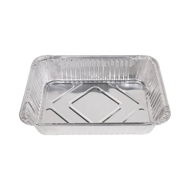 Zulay - Bandeja grande de aluminio para hornear, media hoja (13 x 18  pulgadas) para horno, bandeja de galletas perfecta para hornear, uso  comercial o