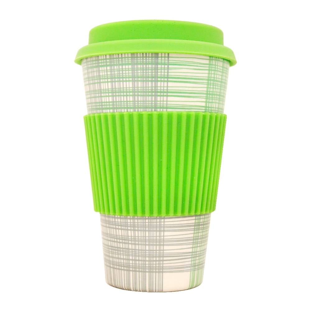 Vaso De Bambu Con Tapa De - Home Decor Importaciones