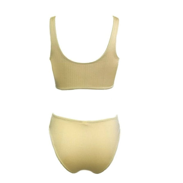 Traje de Baño Ocean Pacific Talla M Corset Amarillo