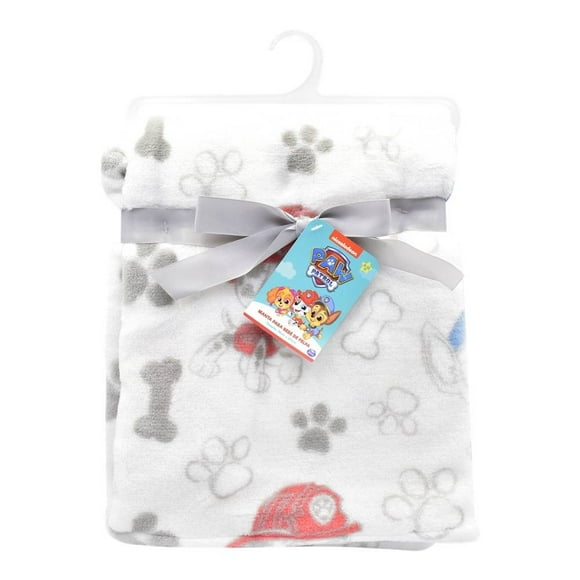 Manta para bebé Spin Master Paw Patrol de Felpa Gris