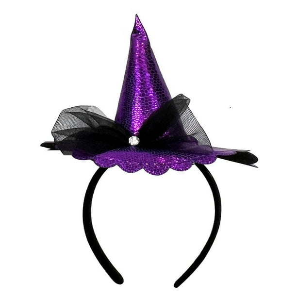 Diadema de Halloween Way To Celebrate Sombrero de Bruja