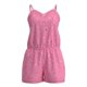 thumbnail image 1 of Jumpsuit Pijama Secret Treasures Talla M con Encaje Diseño de Estrellas Tirantes Rosa, 1 of 4