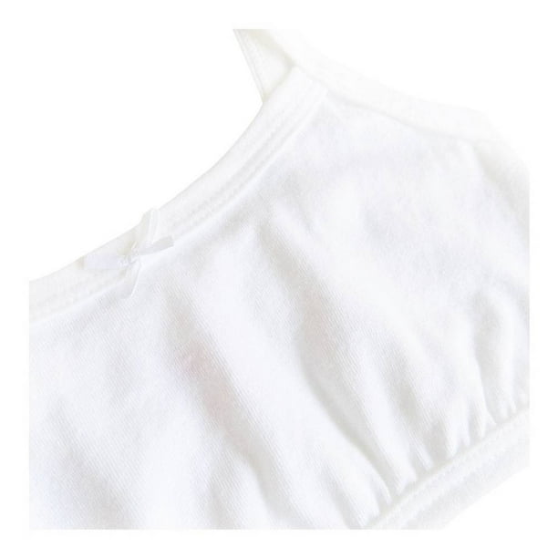 Camiseta Niña Con Tirantes,8,Blanco, Baby Creysi