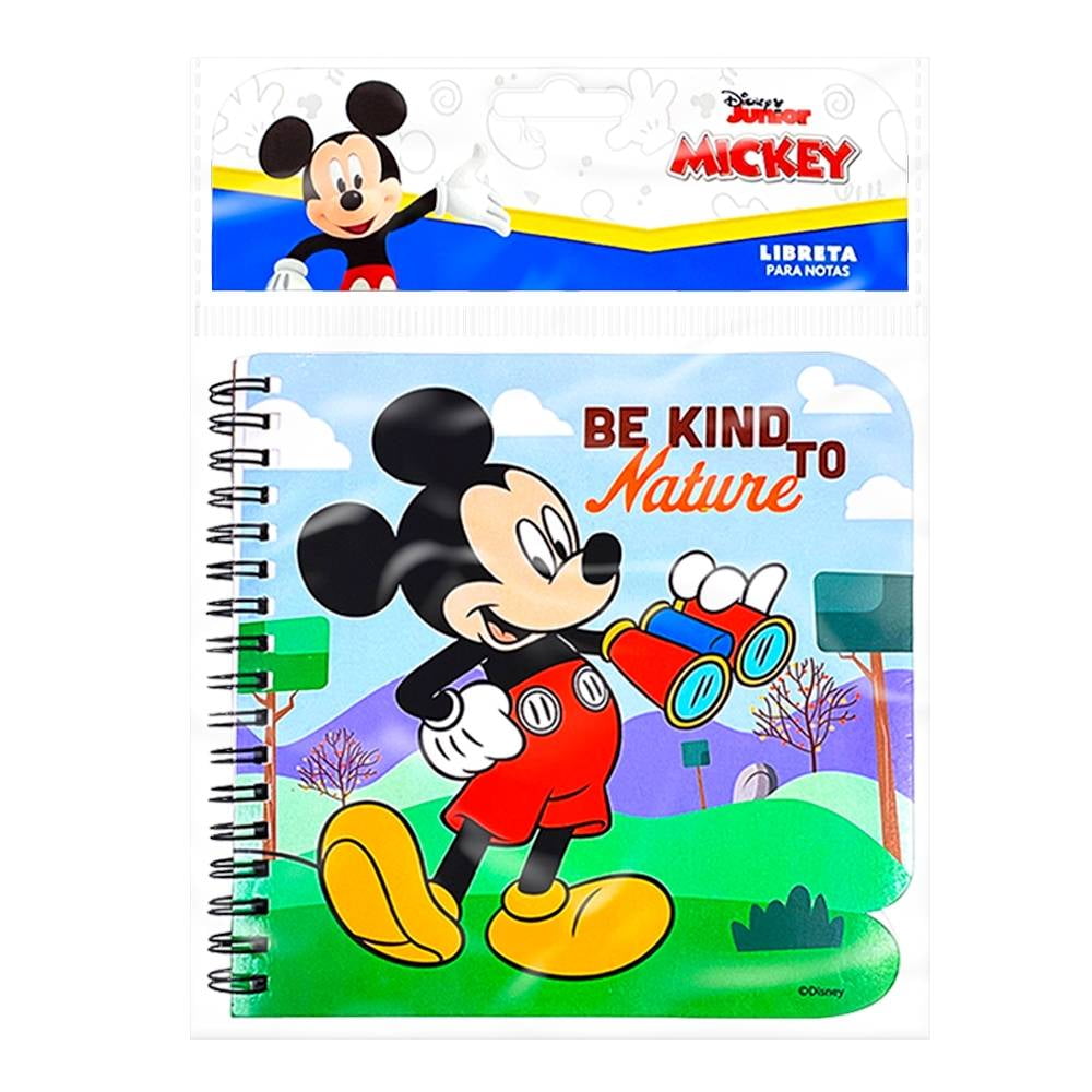 Libreta Disney Mickey para Notas