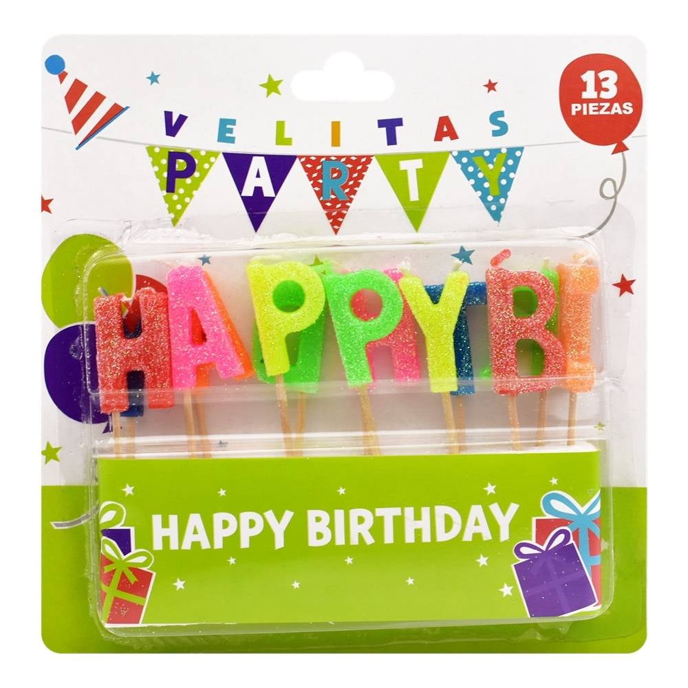 Vela Feliz Cumpleaños 1 Año 7cm - Partywinkel