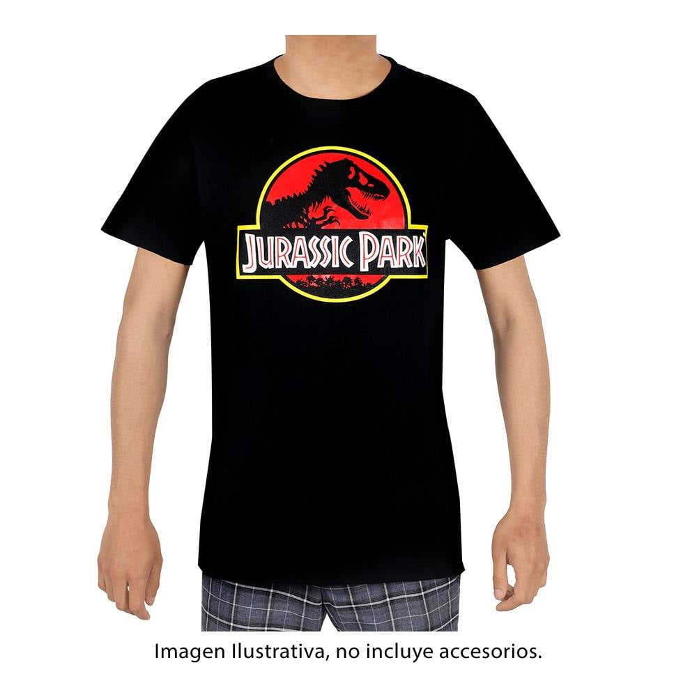 sufrir Ministerio Es decir Playera Jurassic Park Talla CH Estampado Negro | Walmart