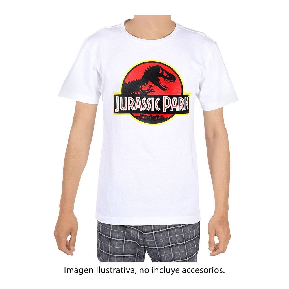 sufrir Ministerio Es decir Playera Jurassic Park Talla CH Estampado Negro | Walmart