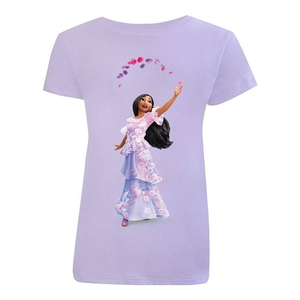 Camiseta de niña, manga corta, blanca de Encanto ©Disney - Tienda