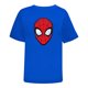 thumbnail image 1 of Playera Spiderman Caballero Manga Corta Cuello Redondo Diseño Cara Spidey Azul Rey Talla CH, 1 of 3