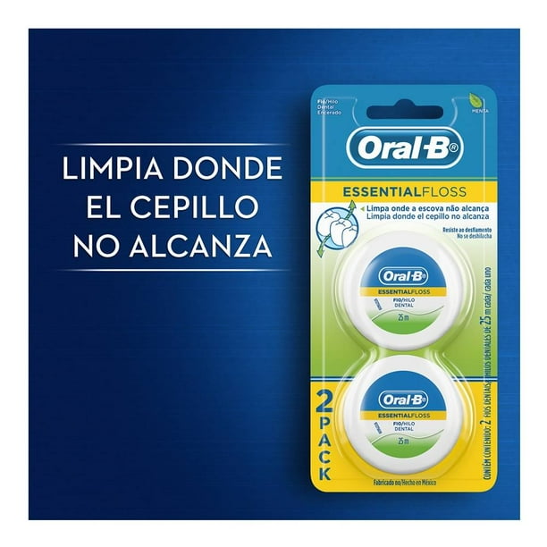 Hilo Dental Oral-B Essential Floss 2 x 25m - farmaciasdelpueblo