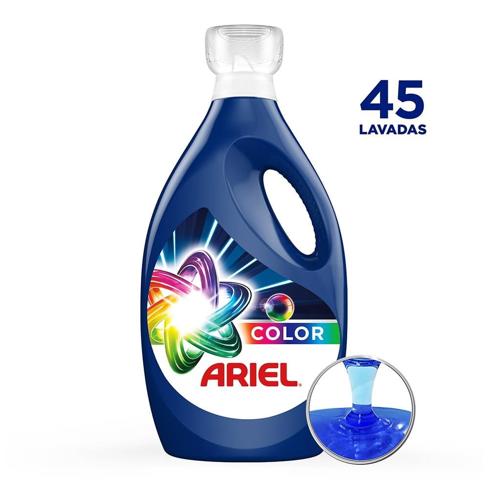 Ariel Cápsulas 3 en 1, color y estilo, 19 lavados (19), paquete de 6