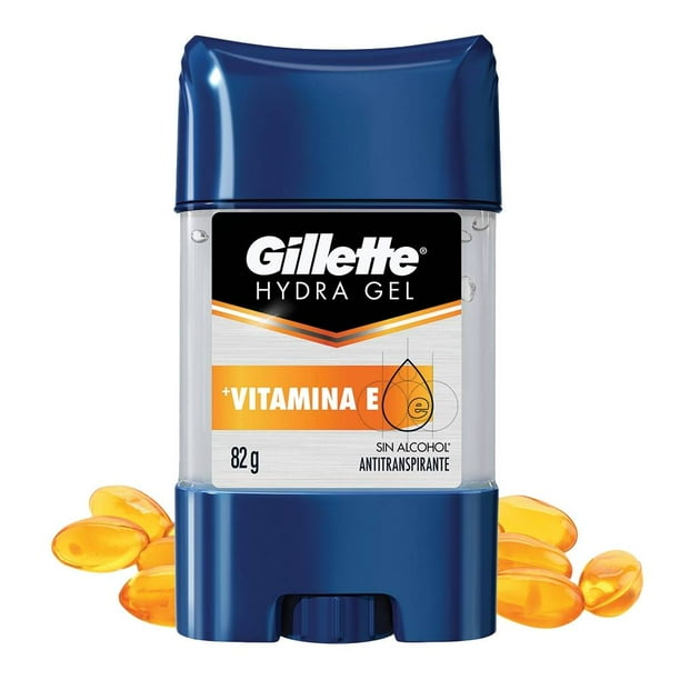 Antitranspirante en Gel Gillette Hydra Gel Aloe 4 pzas de 82 g a precio de  socio