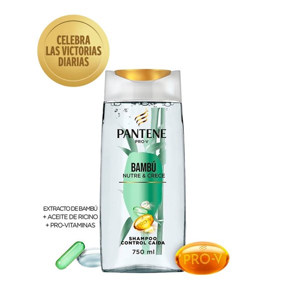 Shampoo Pantene Pro-V Bambú Nutre & crece 750 ml