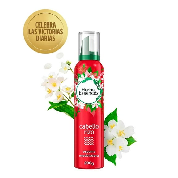 Espuma modeladora Herbal Essences cabello rizado 200 ml