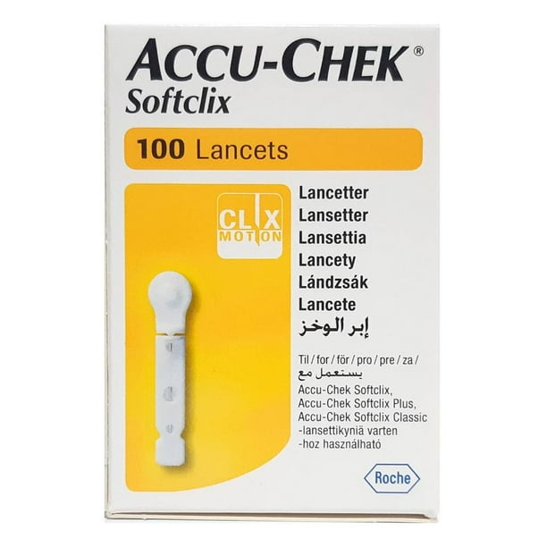 Lancetas Accu-Chek softclix 100 pzas