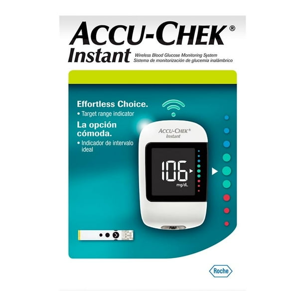 Glucómetro Accu-Chek instant 1 pza