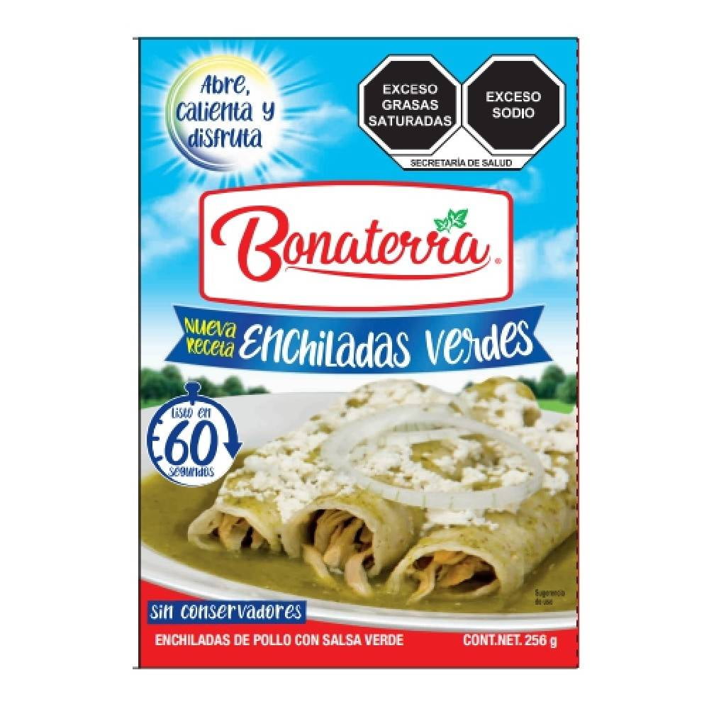 Enchiladas de pollo Bonaterra con salsa verde 256 g | Walmart