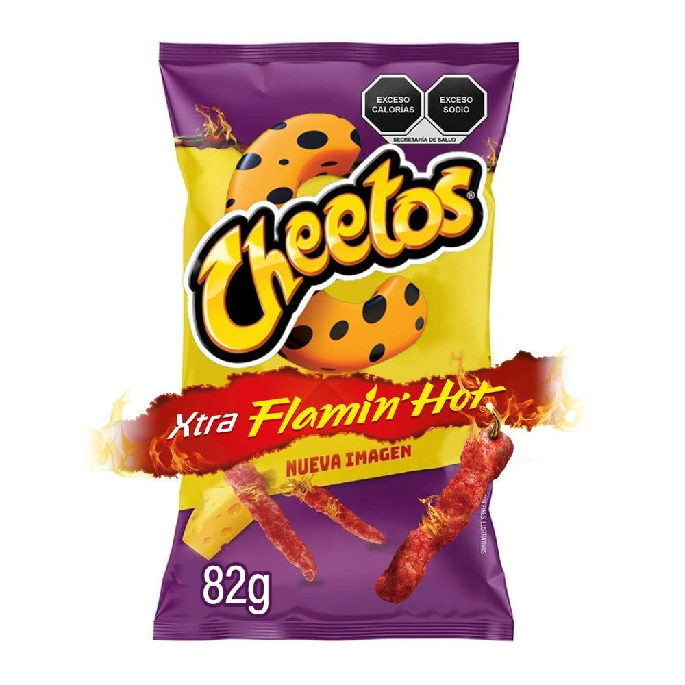 Botana Sabritas Cheetos Xtra Flamin Hot Con Queso Chile Y Limón 82 G Walmart 