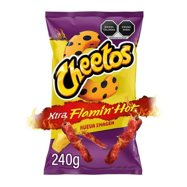 Chetos Xtra flamin Hot - Sabritas Count : 19