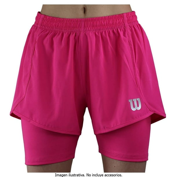 Short Wilson Talla EG Deportivo con Biker Rosa