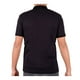 thumbnail image 2 of Playera Simply Basic para Hombre, Tipo Polo Manga Corta Cuello de 3 Botones Negra Talla G, 2 of 4