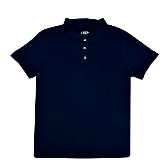 Playera Simply Basic para Hombre, Polo Azul Marino Talla M