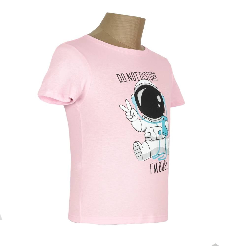 Playera George Niña 2 Estrella con Lentes Rosa