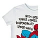 thumbnail image 3 of Playera Marvel Spiderman Para niño, power, blanco, talla 3, 3 of 3