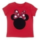 thumbnail image 1 of Playera Disney Minnie Para niño Talla 14 de Algodón Cuello Redondo Manga Corta Diseño Iconos Blanca, 1 of 3