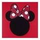 thumbnail image 2 of Playera Disney Minnie Para niña, silueta, rojo, talla 3x, 2 of 3