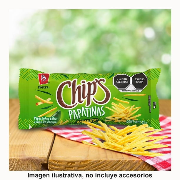 Botana Ruffles sabor chile y limón 36 g