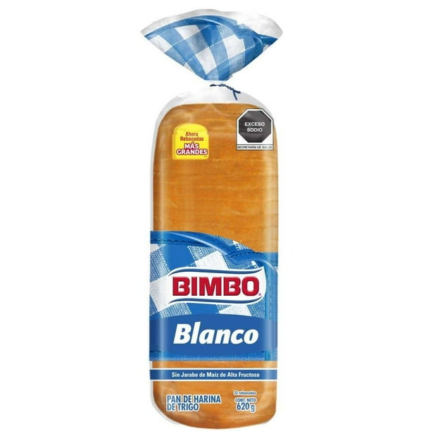 Pan Bimbo blanco 620 g