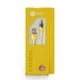 thumbnail image 3 of Cable Cargador Select Power USB a micro USB Crystal MCR-SPA 1.2 m Amarillo, 3 of 4