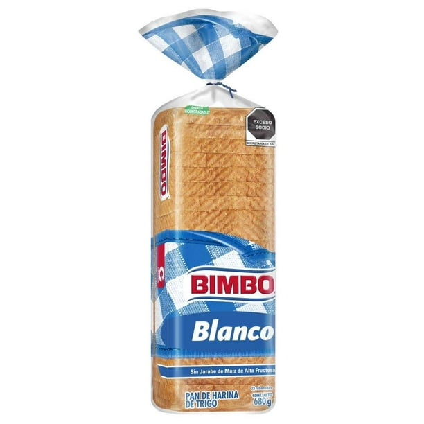 Pan blanco Bimbo grande 680 g