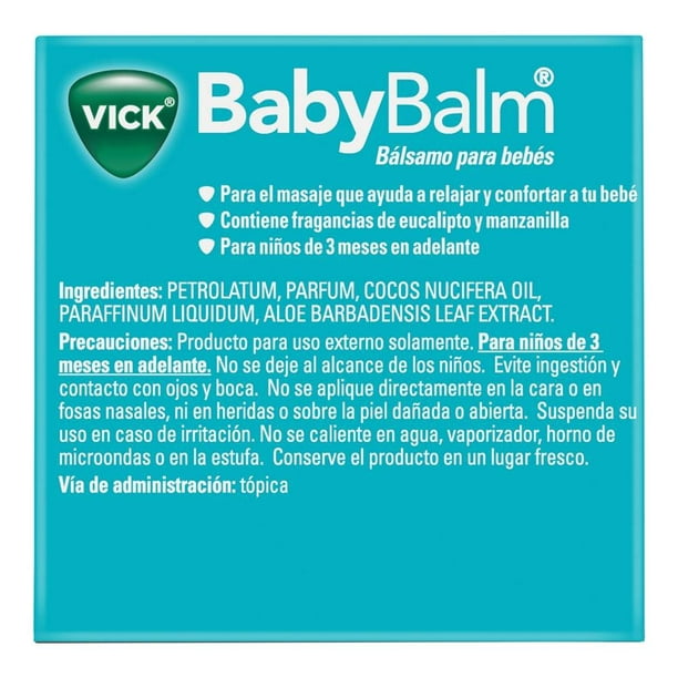 Vicks VapoRub Baby Opiniones - Resfriado en Bebés
