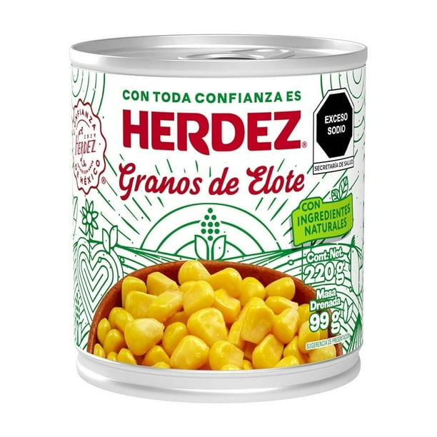 Granos de maíz Herdez 220 g