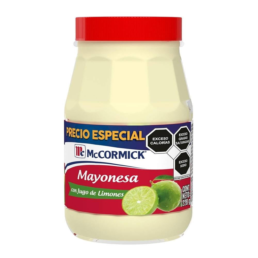 Mayonesa McCormick con limón 390 g