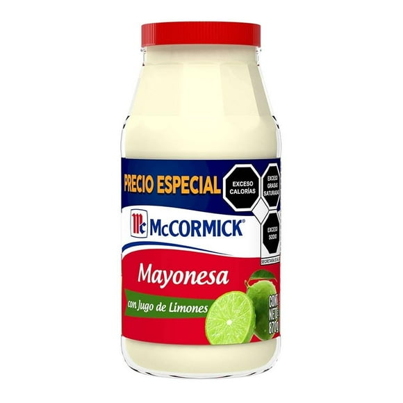 Mayonesa McCormick con limón 870 g