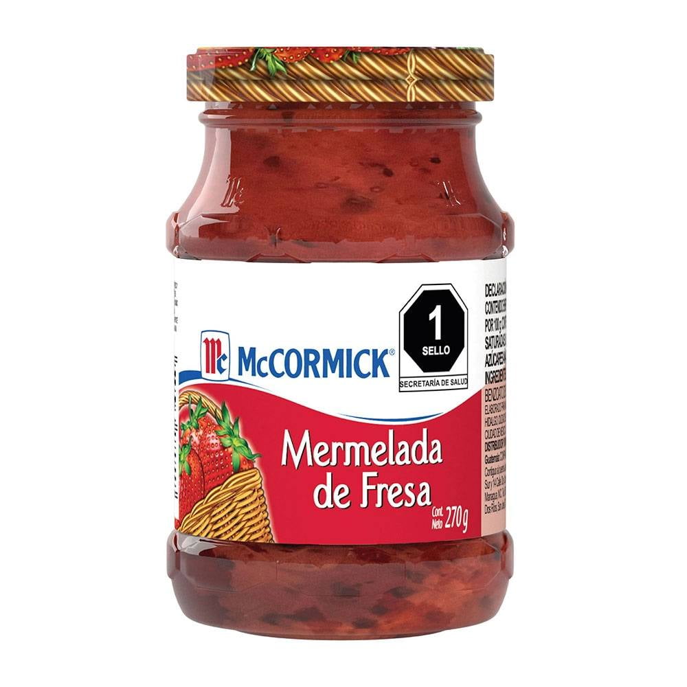 Mermelada McCormick fresa 270 g