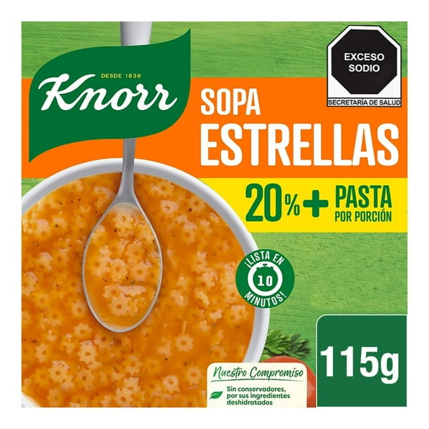 Sopa de estrellas Knorr 115 g