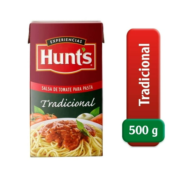 Salsa de tomate para pasta Hunts tradicional 500 g